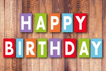 7 razones para celebrar un cumpleaños